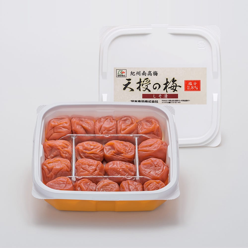 天授の梅　しそ漬